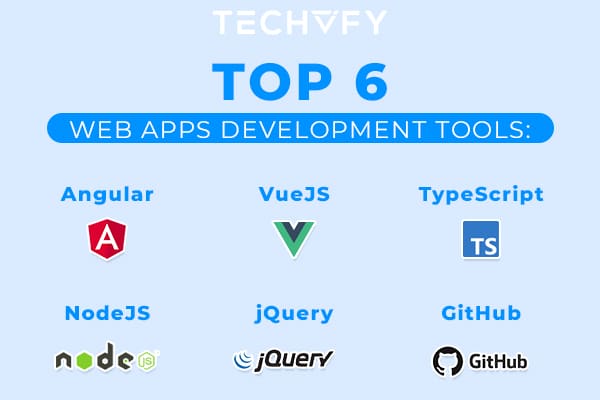 top 6 web app development tool